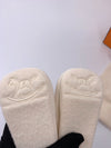 Sold-Hermes Newborn Baby First Shoes Yellowish Beige Color