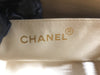 Sold-CHANEL Lambskin Double Chain Single Flap Bag Beige/gold hardware