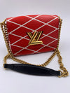 LOUIS VUITTON Epi Twist Malletage Red M50118 Shoulder Bag Crossbody Bag