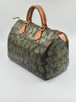 Sold- LOUIS VUITTON Khaki Graffiti Sprouse Speedy 30