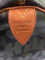 Sold- LOUIS VUITTON Khaki Graffiti Sprouse Speedy 30