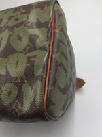 Sold- LOUIS VUITTON Khaki Graffiti Sprouse Speedy 30