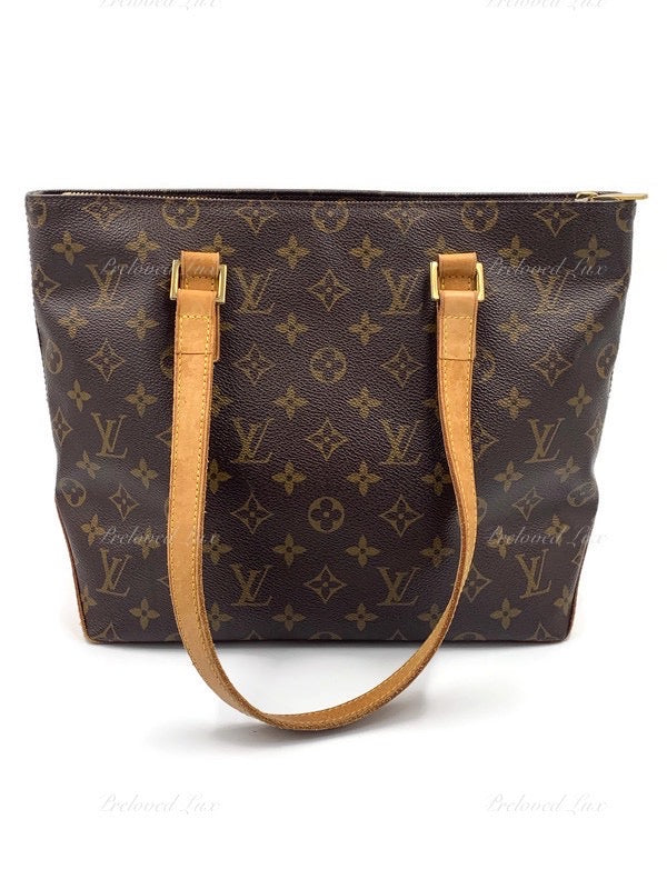 Sold-LOUIS VUITTON Monogram Cabas Piano Tote Bag