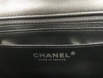 Sold-CHANEL CC Goat Skin Mini Rectangular black/Silver Hardware