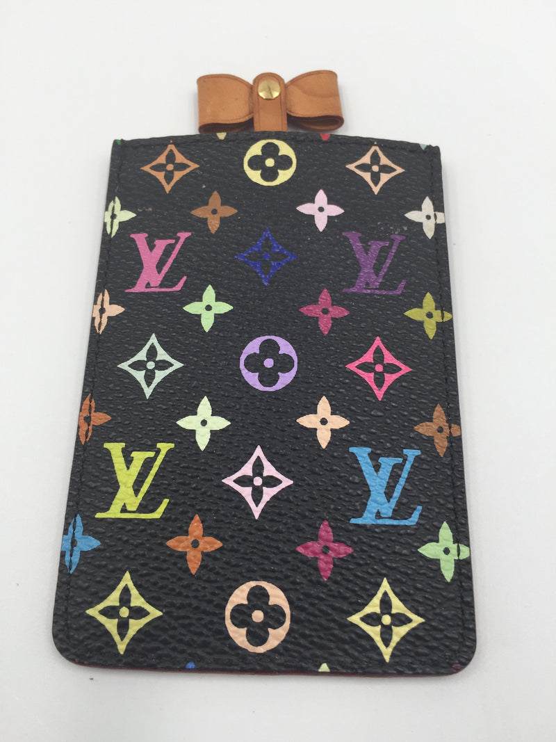 Sold-LOUIS VUITTON Black Multicolore Etui Miroir black M92650