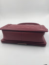 Sold-CHANEL Lambskin Old Medium Boy Dark Pink/Ruthenium hardware