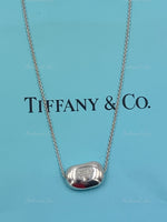 Sold-Tiffany 
Co Elsa Peretti Bean Necklace