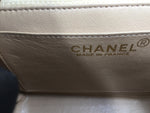 Sold-CHANEL Classic Lambskin Chain Single Mini Square Flap bag Beige/gold (2)