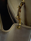 Sold-CHANEL Lambskin Small Diana Single Chain Single Flap Bag Beige/gold