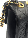 Sold-CHANEL Classic Lambskin Maxi Jumbo Flap Bag black/gold hardware