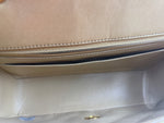 Sold-CHANEL Lambskin Small Diana Single Chain Single Flap Bag Beige/gold