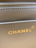 Sold-CHANEL Lambskin Small Diana Single Chain Single Flap Bag Beige/gold