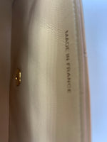 Sold-CHANEL Lambskin Small Diana Single Chain Single Flap Bag Beige/gold