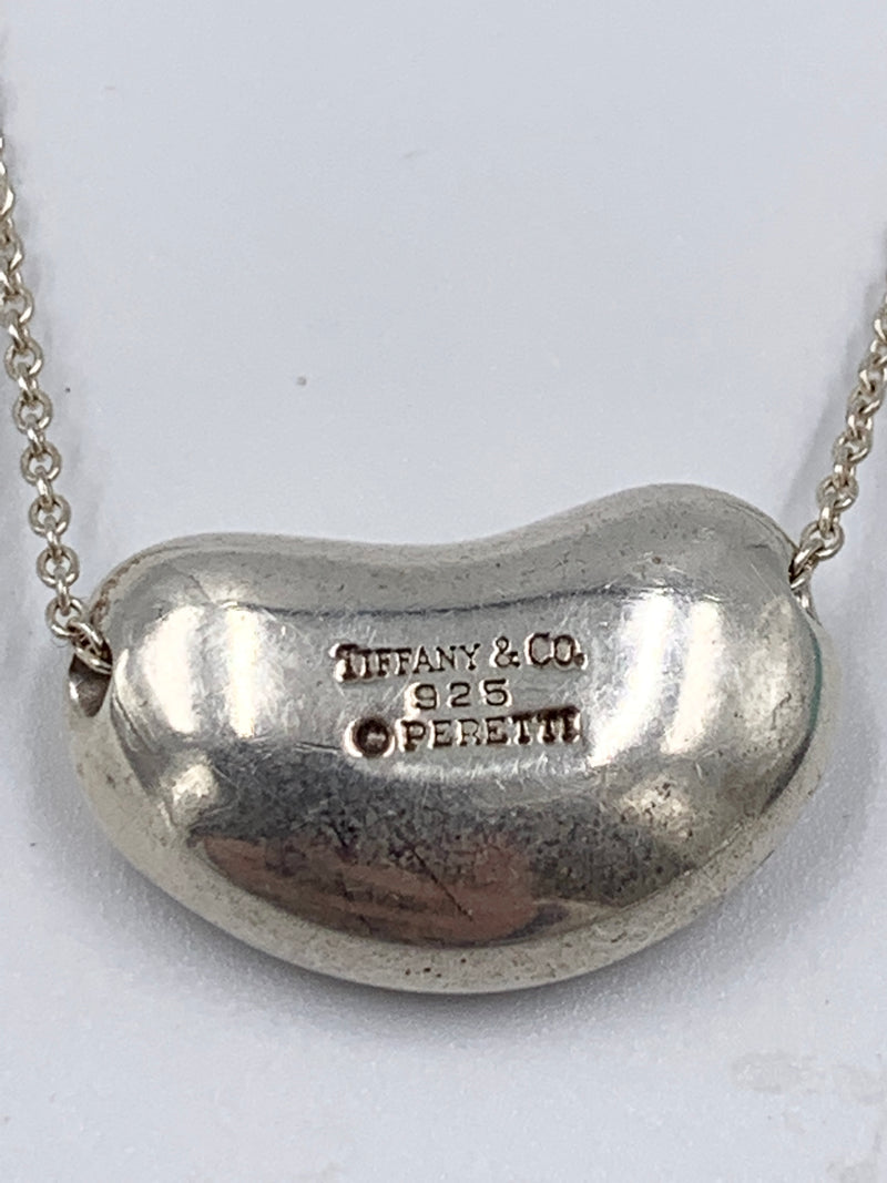 Sold-Tiffany 
Co Elsa Peretti Large Bean Necklace