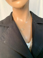 Sold-Tiffany 
Co 925 Silver Elsa Peretti Quadrifoglio Clover Pendant Necklace