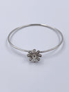 Tiffany 
Co Paloma Picasso Silver 925 Daisy Flower Bangle Bracelet