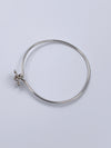 Tiffany 
Co Paloma Picasso Silver 925 Daisy Flower Bangle Bracelet