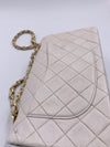 Sold-CHANEL CC Small Classic Double Flap - Ivory (off-white) - Gold Hardware