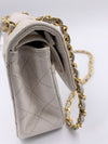 Sold-CHANEL CC Small Classic Double Flap - Ivory (off-white) - Gold Hardware