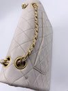 Sold-CHANEL CC Small Classic Double Flap - Ivory (off-white) - Gold Hardware