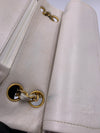 Sold-CHANEL CC Small Classic Double Flap - Ivory (off-white) - Gold Hardware