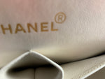 Sold-CHANEL CC Small Classic Double Flap - Ivory (off-white) - Gold Hardware