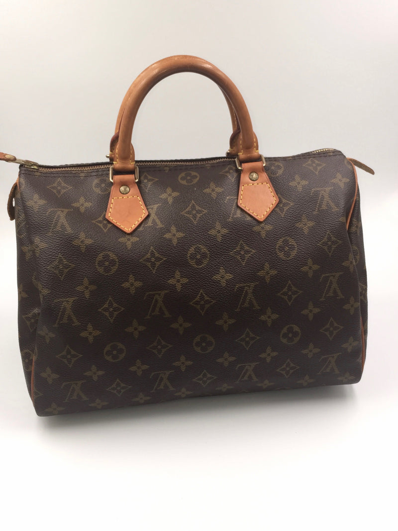 Sold-LOUIS VUITTON Monogram Speedy 30