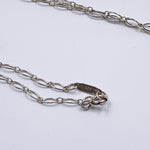 Sold-Tiffany 
Co 925 Silver Heart Key Pendant with Necklace