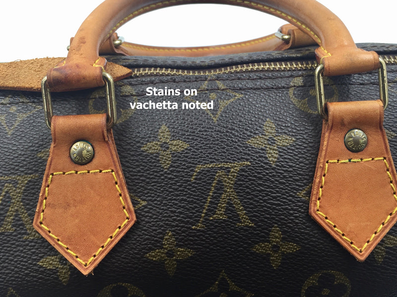 Sold-LOUIS VUITTON Monogram Speedy 25