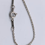 Sold-Tiffany 
Co 925 Silver Open Heart Necklace