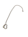 Sold-Tiffany 
Co 925 Silver Open Heart Necklace