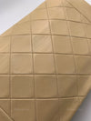 CHANEL Lambskin Medium Diana Single Chain Single Flap Bag Beige/gold