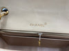 CHANEL Lambskin Medium Diana Single Chain Single Flap Bag Beige/gold