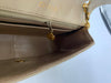 CHANEL Lambskin Medium Diana Single Chain Single Flap Bag Beige/gold