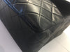 Sold-CHANEL Classic Lambskin Double Chain Double Flap Bag Medium black/gold