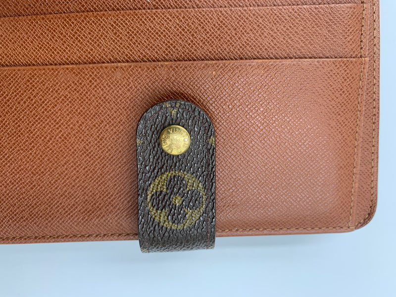 Sold-LOUIS VUITTON Monogram Porto Papier Wallet + Card holder