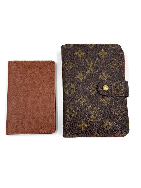 Sold-LOUIS VUITTON Monogram Porto Papier Wallet + Card holder