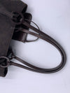 GUCCI GG Monogram Dark Brown Shoulder Bag with Small Pouch