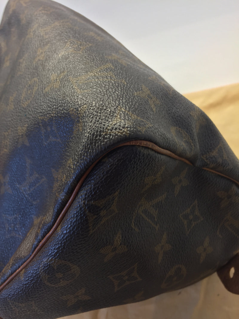 Sold-LOUIS VUITTON Monogram Speedy 25 (2)