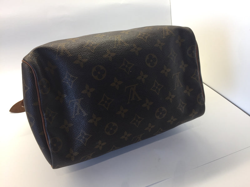 Sold-LOUIS VUITTON Monogram Speedy 25 (2)