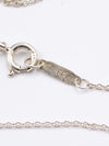 Sold-Tiffany 
Co 925 Silver Return to Tiffany Heart Tag with Necklace