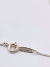 Sold-Tiffany 
Co 925 Silver Return to Tiffany Heart Tag with Necklace