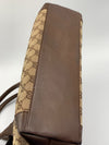 Sold-GUCCI Brown Monogram Tote Bag