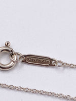 Tiffany 
Co 925 Silver Return to Tiffany Heart Lock with Necklace