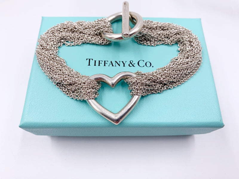 Sold-Tiffany 
Co Silver Mesh Bracelet