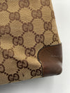 Sold-GUCCI Brown Monogram Tote Bag