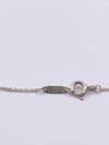 Sold-Tiffany 
Co 925 Silver Return to Tiffany Mini Double Heart with Necklace