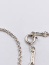 Sold-Tiffany 
Co 925 Silver Large (22mm) Open Heart Necklace