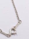 Sold-Tiffany 
Co 925 Silver Large (22mm) Open Heart Necklace