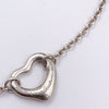 Sold-Tiffany 
Co 925 Silver Elsa Peretti Open Heart Bracelet